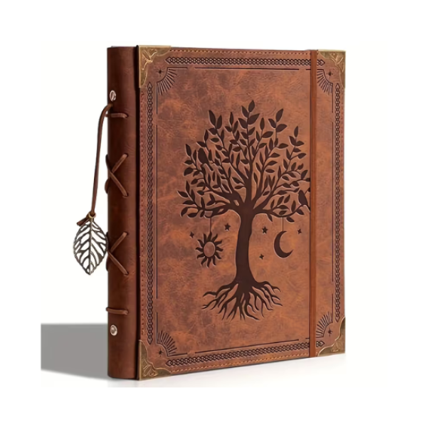 Fotoalbum 10x15 cm Vintage Taschenalbum 160 Fotos 40 Hüllen